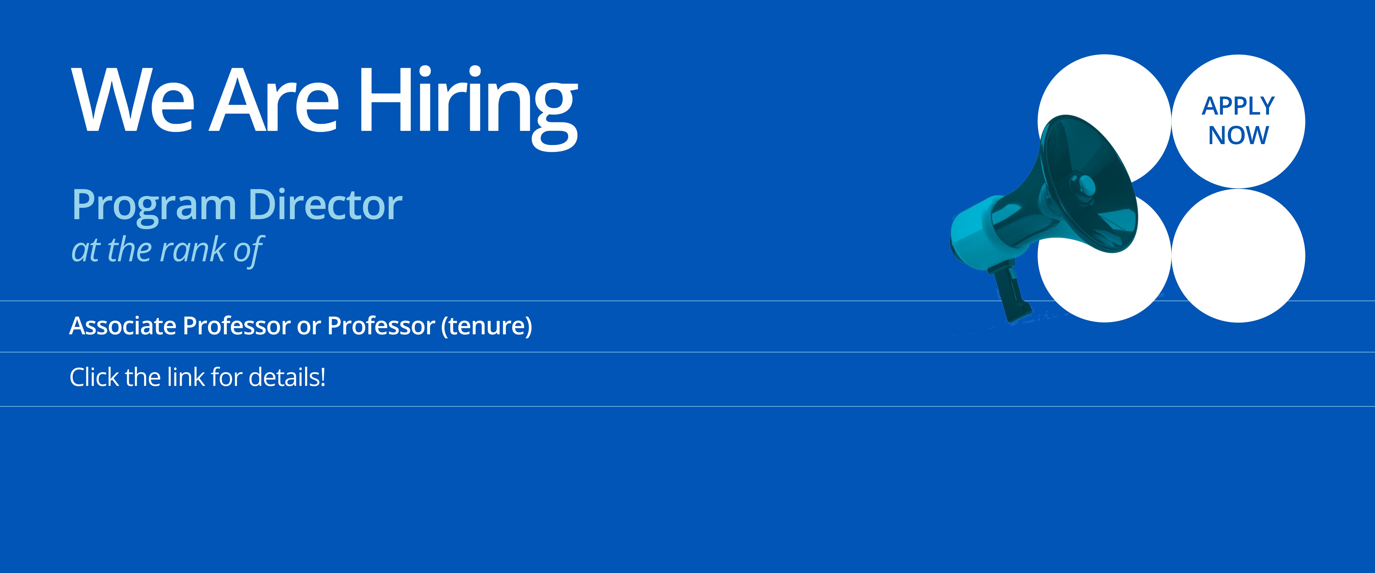 We’re hiring a Program Director at UBC Midwifery! 